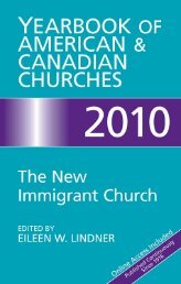 Yearbook of American and Canadian Churches 2010 - Cokesbury