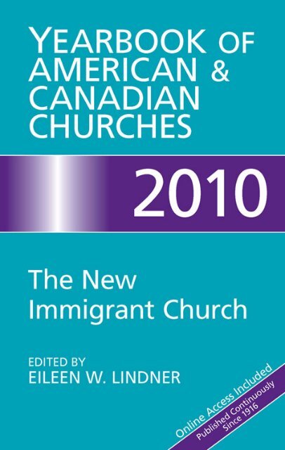 Yearbook of American and Canadian Churches 2010 - Cokesbury