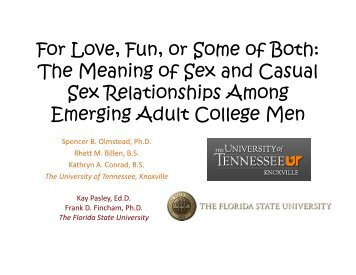 For Love, Fun, or Some of Both: The Meaning of Sex and Casual ...