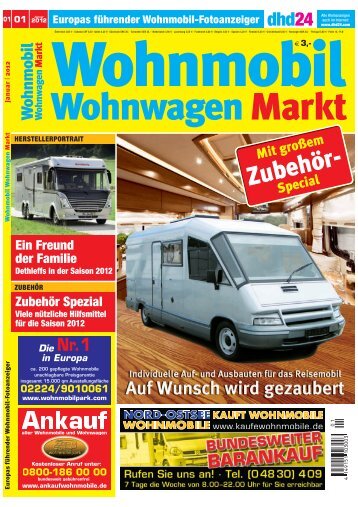 Dethleffs Firmen-Portrait - (Wohnmobil Wohnwagen Markt 01/2012)