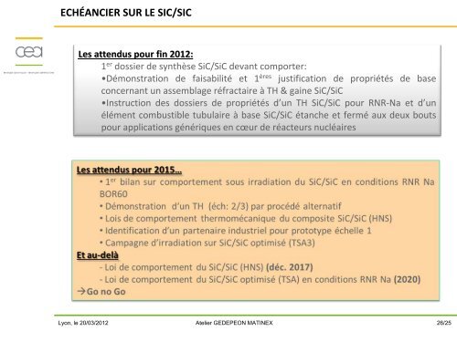 FabricabilitÃ© des composants en SiCf-SiC - gedepeon