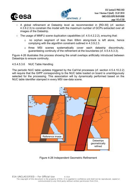 GSC Sentinel-2 PDGS OCD - Emits - ESA