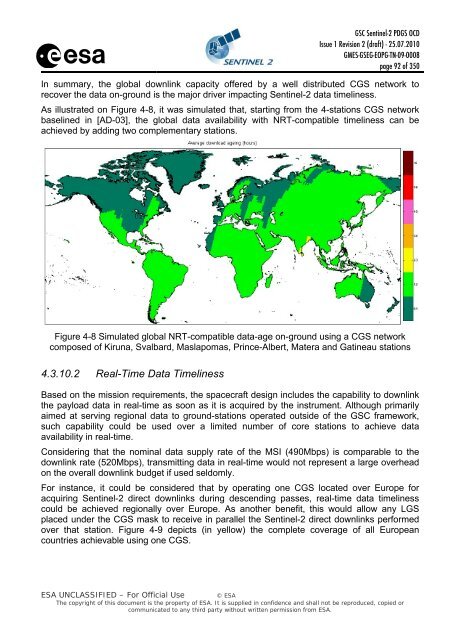 GSC Sentinel-2 PDGS OCD - Emits - ESA