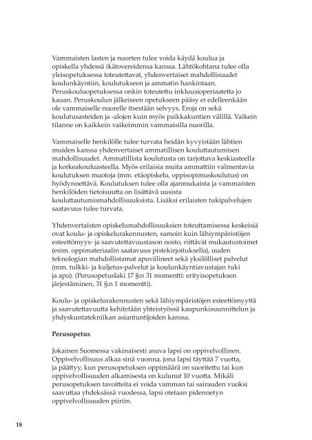 VAMMAISPOLIITTINEN OHJELMA - JyvÃ¤skylÃ¤n kaupunki