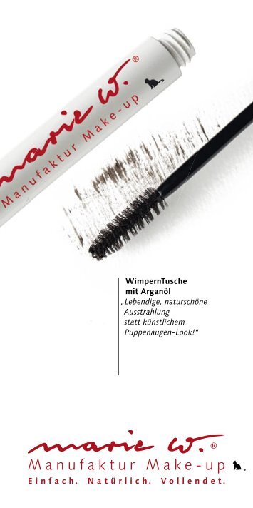 Manufaktur Make-up - Marie W.