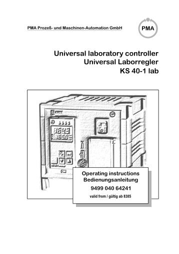 KS 40-1 lab Universal Laborregler - Pma-xtra.de