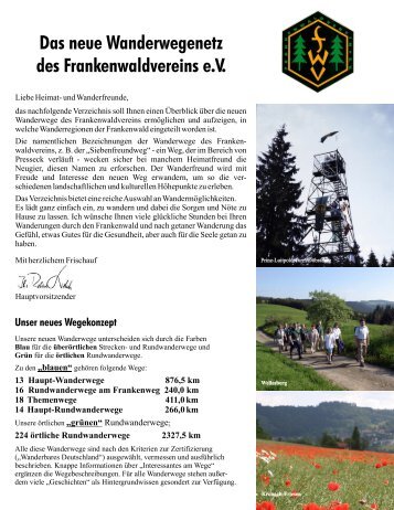 Flyer zum Download - Naturpark Frankenwald