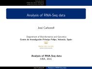 Analysis of RNA-Seq data - Bioinformatics and Genomics ...