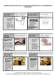 pruebas funcionales para la exploración preventiva de las ...