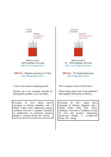 Prenos (4Mb) - Digitalni repozitorij UL FGG - Univerza v Ljubljani