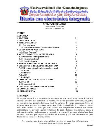 Circuito Medidor de Amor - ProtÃ³n