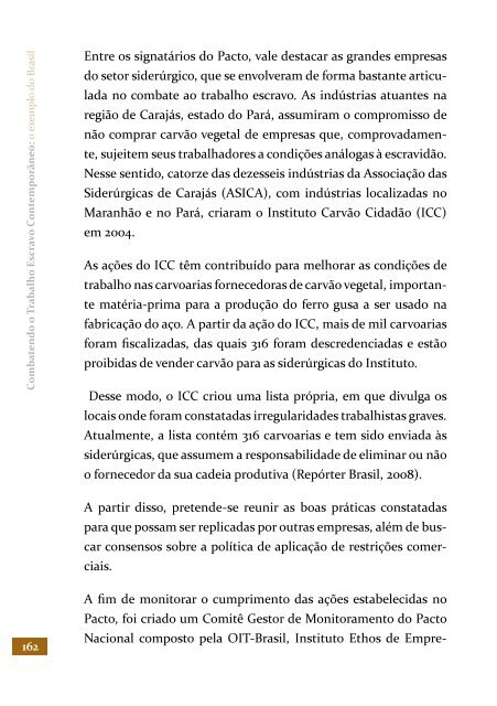 o exemplo do Brasil - OrganizaÃ§Ã£o Internacional do Trabalho