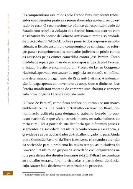 o exemplo do Brasil - OrganizaÃ§Ã£o Internacional do Trabalho