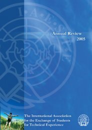 View Annual Review - IAESTE