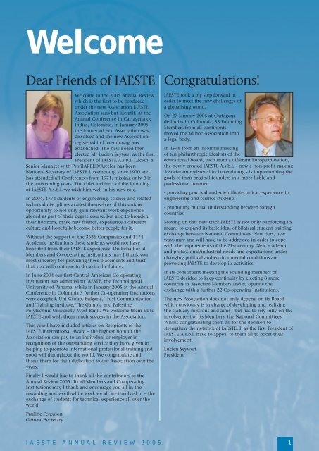 View Annual Review - IAESTE