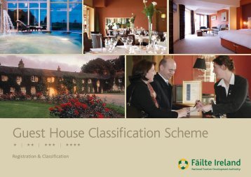 Guest House Classification Scheme - Failte Ireland