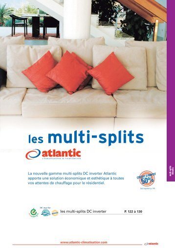 Les multi-splits DC inverter Atlantic - Annuaire