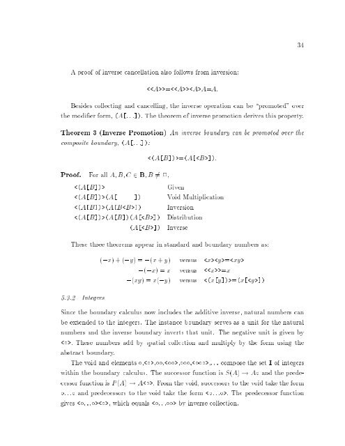 A Calculus of Number Based on Spatial Forms - University of ...