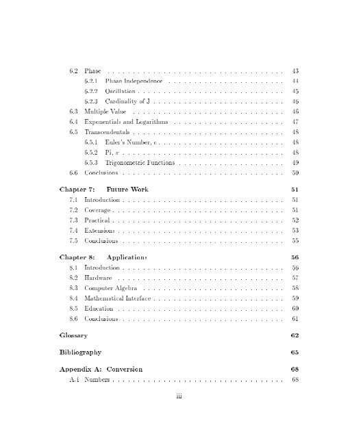 A Calculus of Number Based on Spatial Forms - University of ...