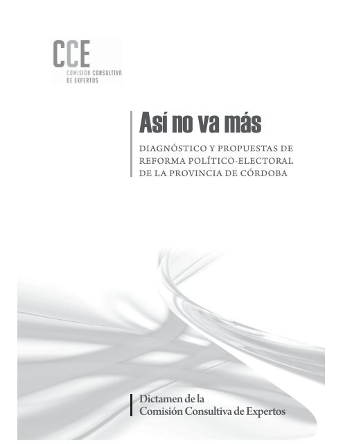 Así no va más - Derecho - Universidad Nacional de Córdoba