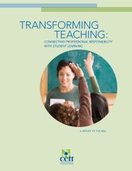 Transforming Teaching: Connecting Professional ... - NEA