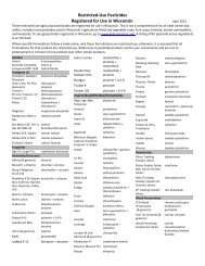 Restricted-Use Pesticide list (2013)