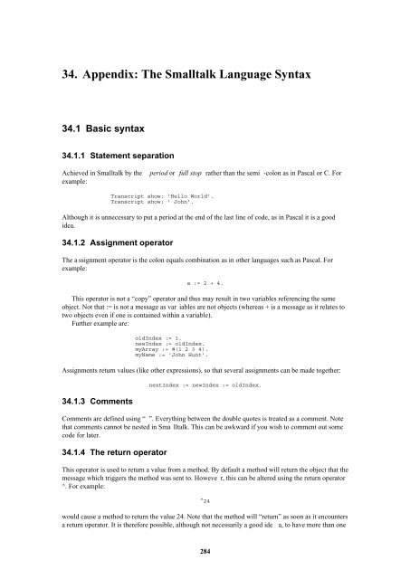 Smalltalk and Object Orientation: an Introduction - Free