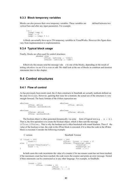 Smalltalk and Object Orientation: an Introduction - Free