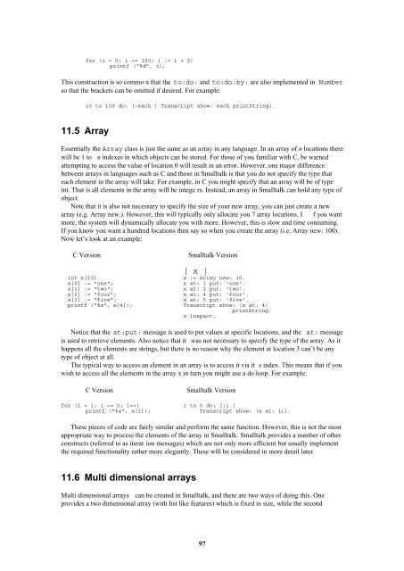 Smalltalk and Object Orientation: an Introduction - Free