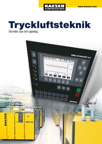 Tryckluftsteknik - Kaeser Kompressorer AB