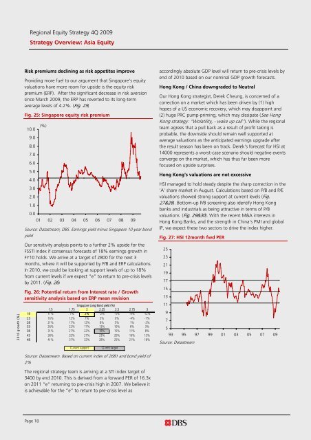 Left Brain Right B - the DBS Vickers Securities Equities Research