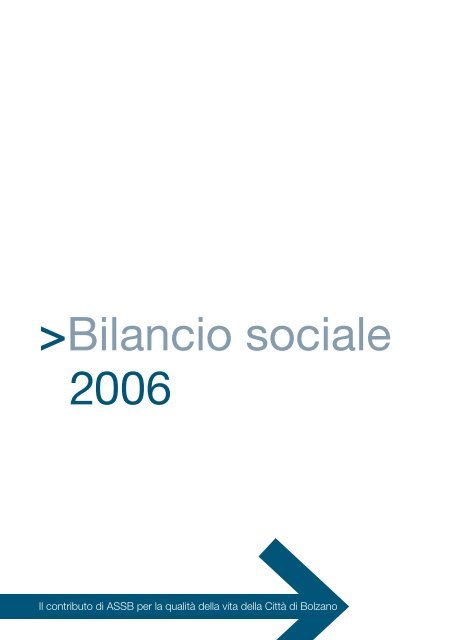 Bilancio sociale 2006