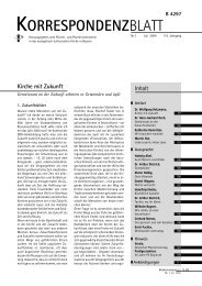 Ausgabe 2004 - Pfarrer- und Pfarrerinnenverein