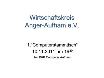 Wirtschaftskreis Anger-Aufham e.V.