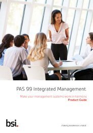 Download PAS 99 Product Guide - BSI