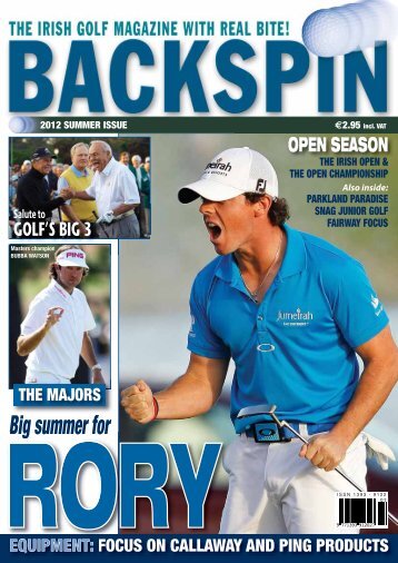 Big summer for - Backspin Golf Magazine