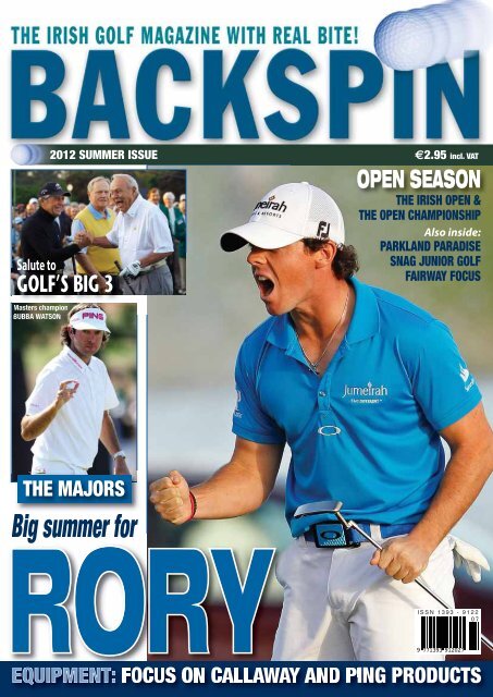 Big summer for - Backspin Golf Magazine