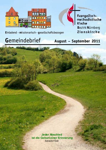 Gemeindebrief Aug-Sep 2011 - Zionsgemeinde