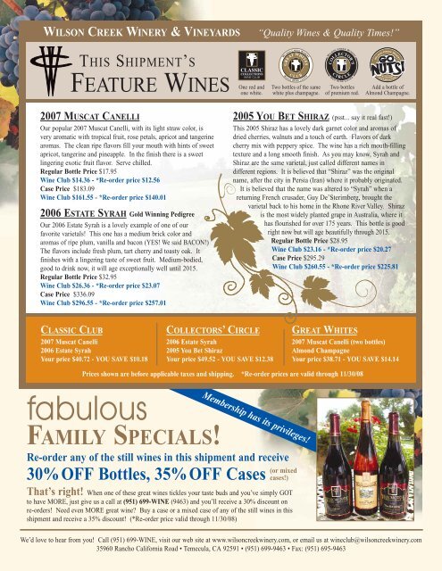 Issue 44 - Wilson Creek Winery