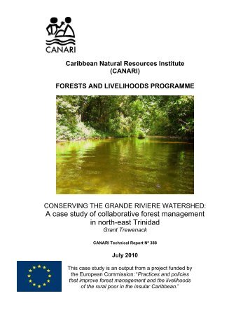 A case study of collaborative forest management in north ... - CANARI