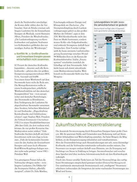 Energiezukunft - Naturstrom