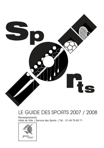LE GUIDE DES SPORTS 2007 / 2008 - Joinville-le-Pont