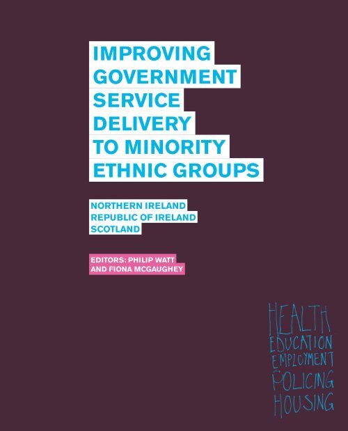 improving government service delivery to minority ethnic ... - NCCRI