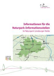 Naturparkplan Naturpark Sternberger Seenland