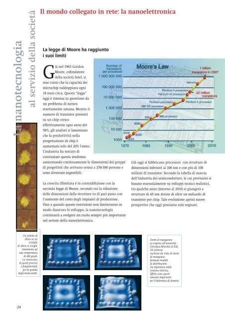 La nanotecnologia. Innovazione per il mondo di domani - Europa