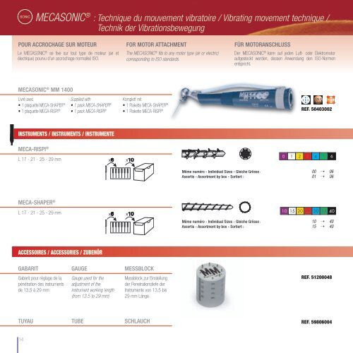 CATALOGUE 2008-2009 - Janouch Dental