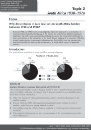 Topic 2 South Africa 1938 â1976 - ESA Publications