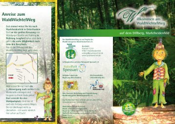 Anreise zum WaldWichtelWeg - Naturpark Spessart