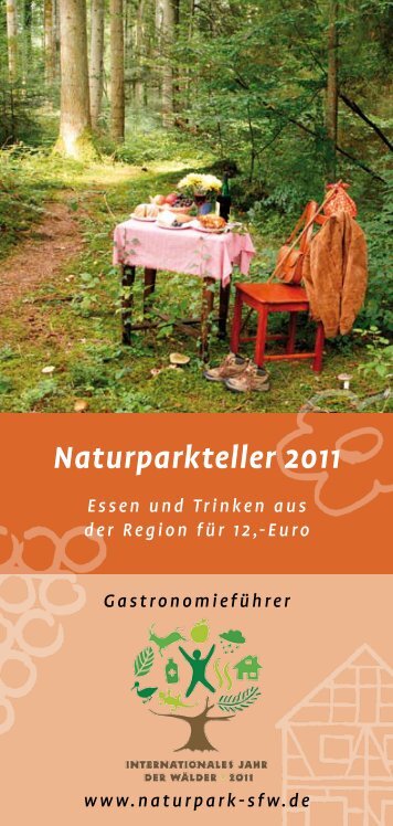 Naturparkteller 2011 - Naturpark Schwäbisch Fränkischer Wald