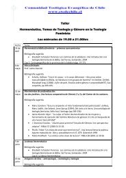 Taller_ GÃ©nero_ y_ teologÃ­a.pdf - Comunidad TeolÃ³gica EvangÃ©lica ...